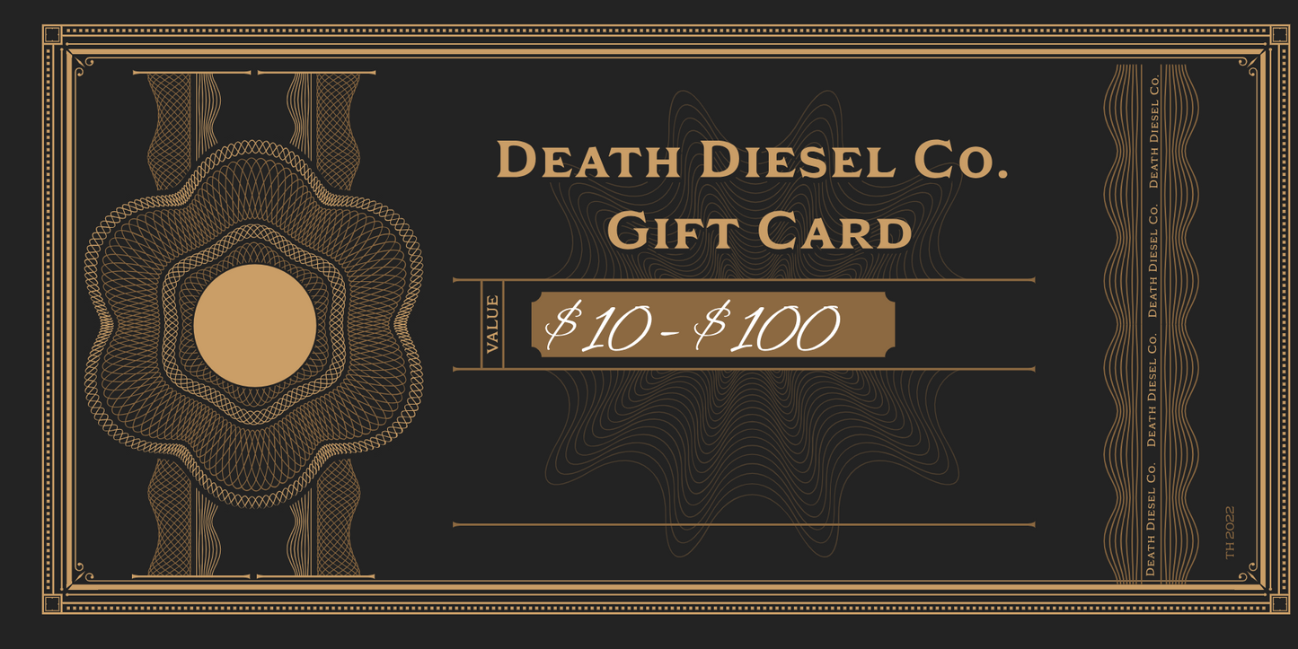 Death Diesel Co. Gift Card