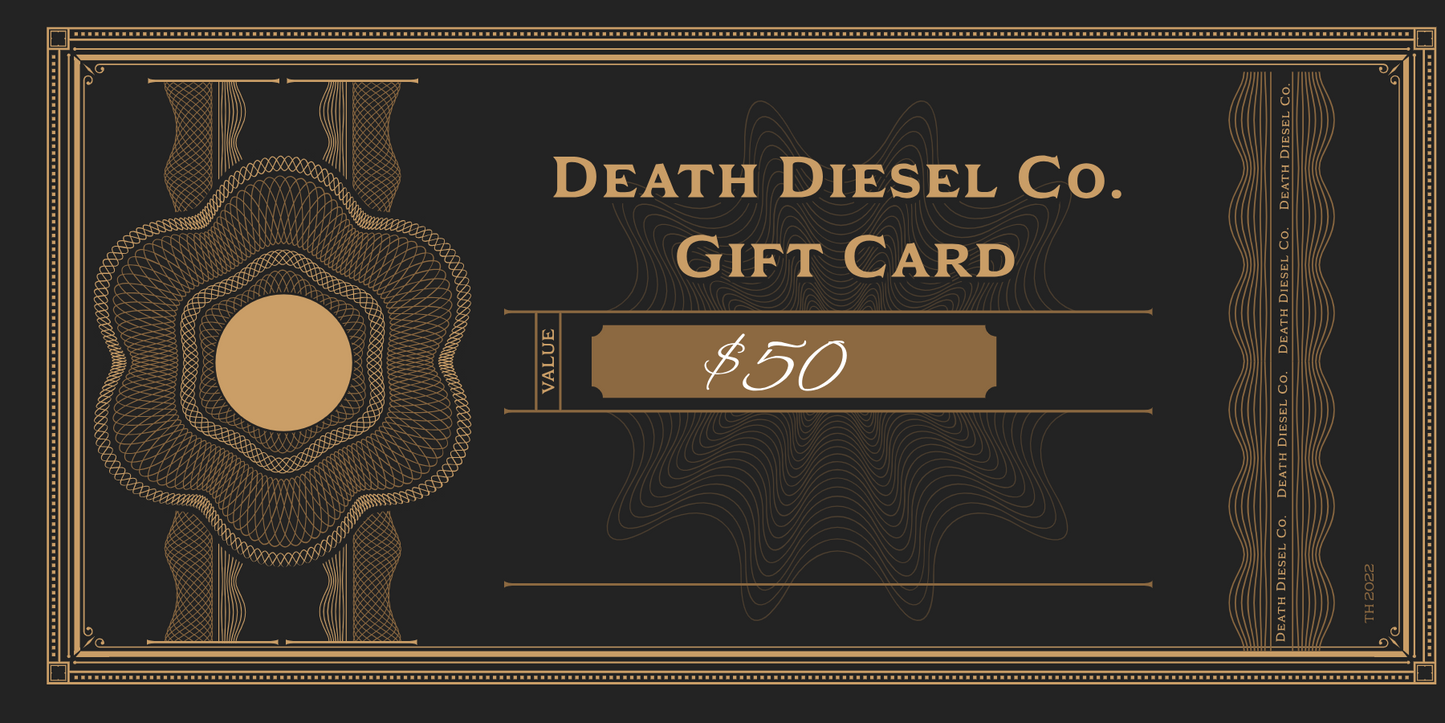 Death Diesel Co. Gift Card